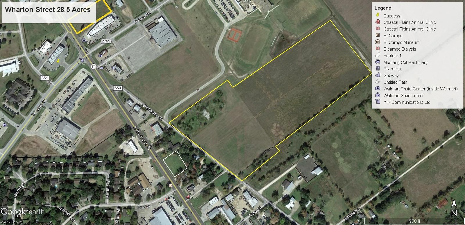 36.35 Acres, North Wharton Street, El Campo, TX 77437 Land and Farm