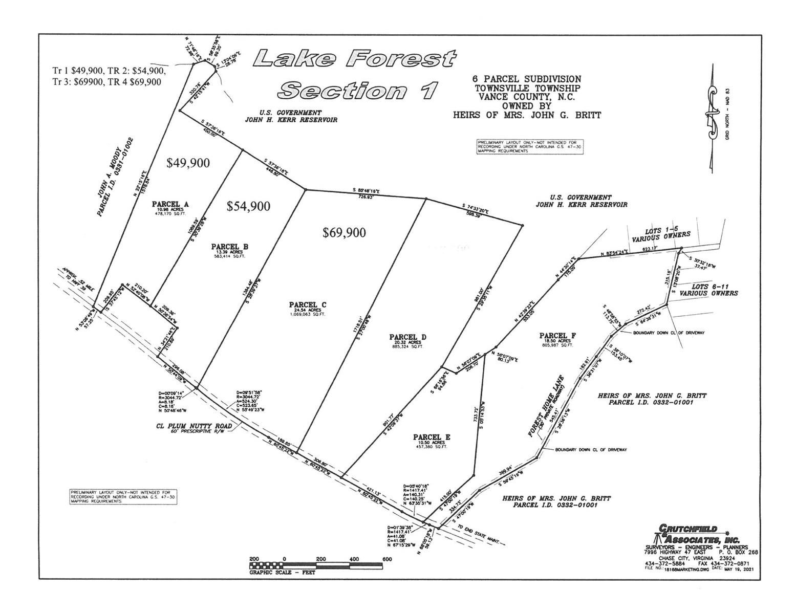 13.39 Acres, Plum Nutty Road, Henderson, NC 27537 Land and Farm