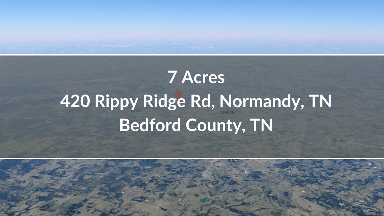 7 Acres, 420 Rippy Ridge Rd, Normandy, TN 37360 Land and Farm