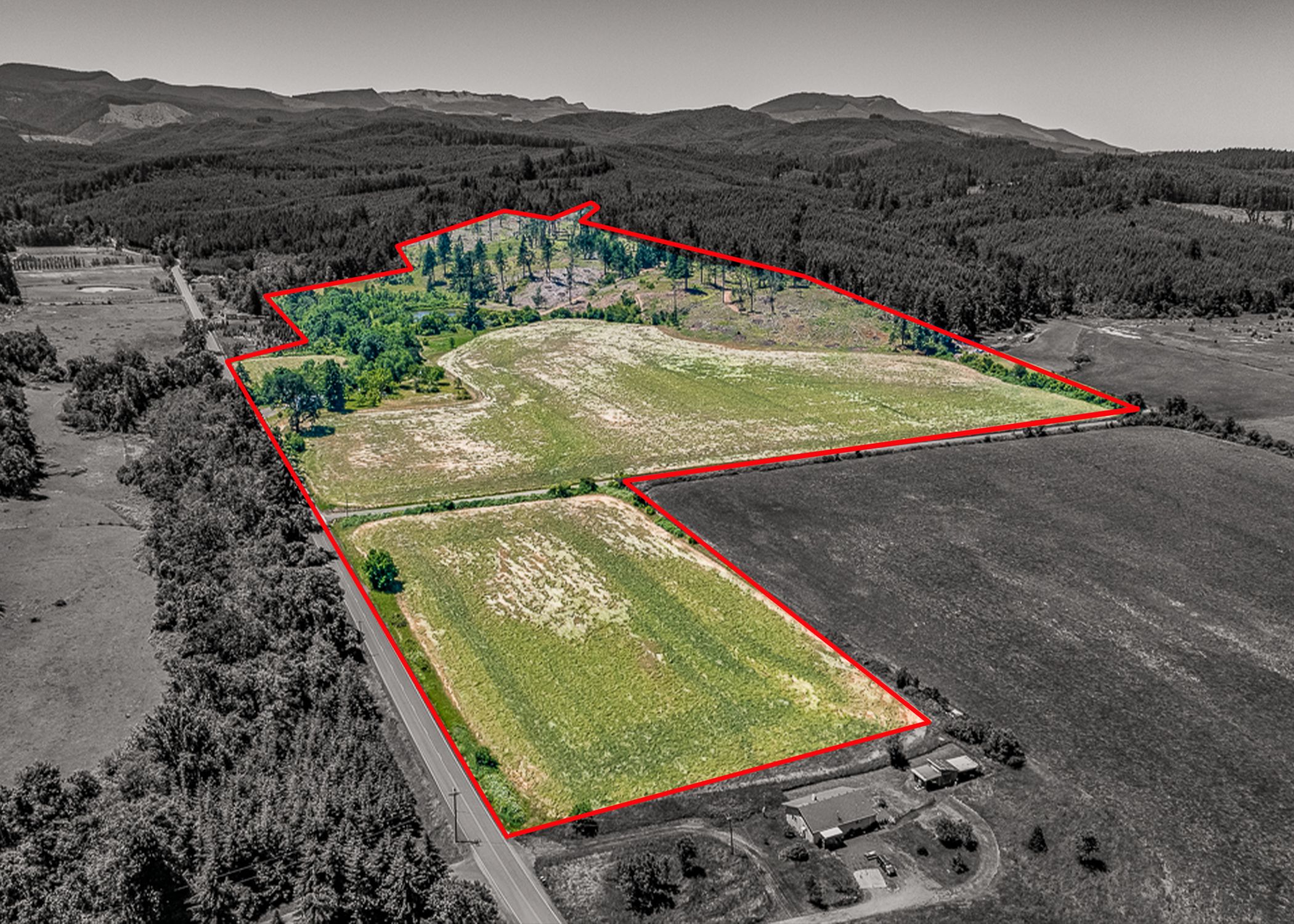 7425 Gold Creek, Willamina, OR 97396 MLS 779534 Land and Farm