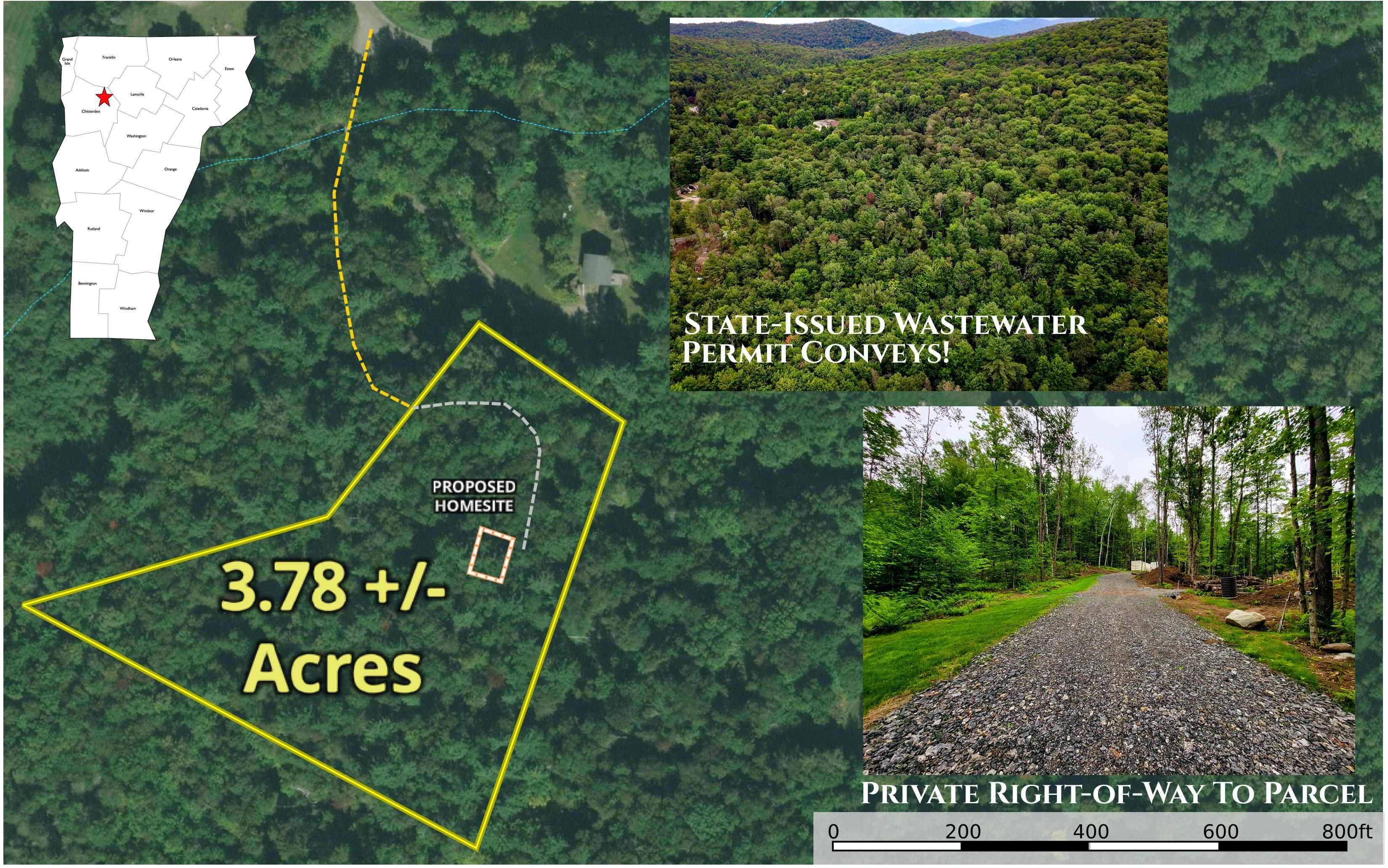 3.78 Acres, 5 Tatro Road, Underhill, VT 05489 Land and Farm