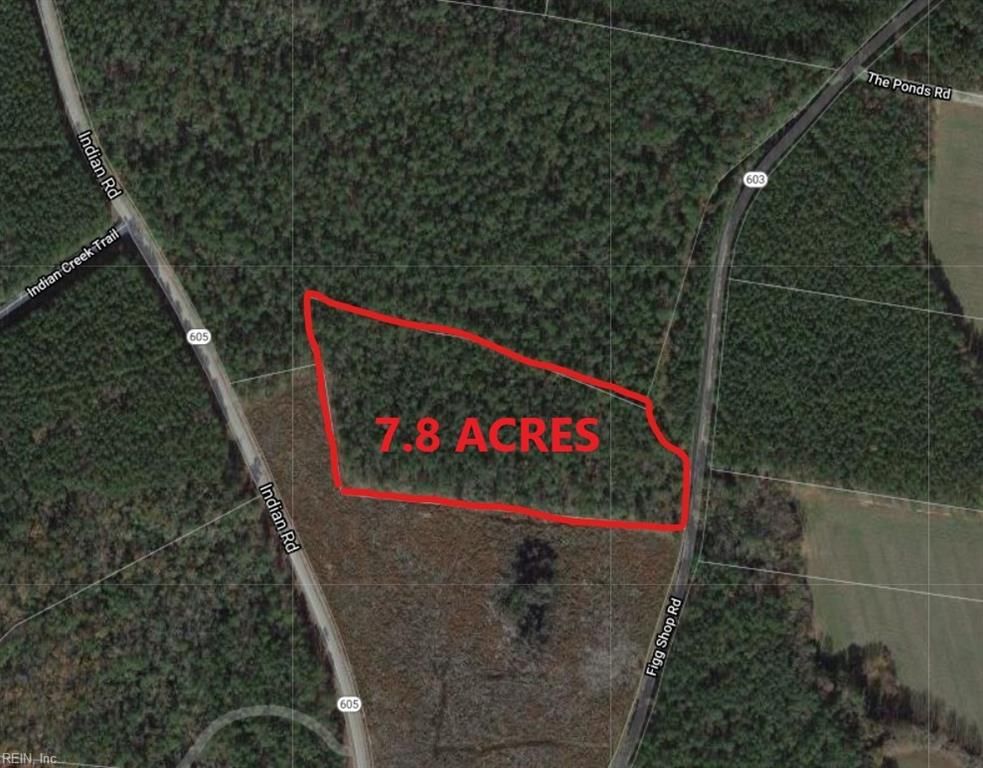 7.83 Acres, 7.8 Ac Figg Shop Road, Gloucester, VA 23061 Land and Farm