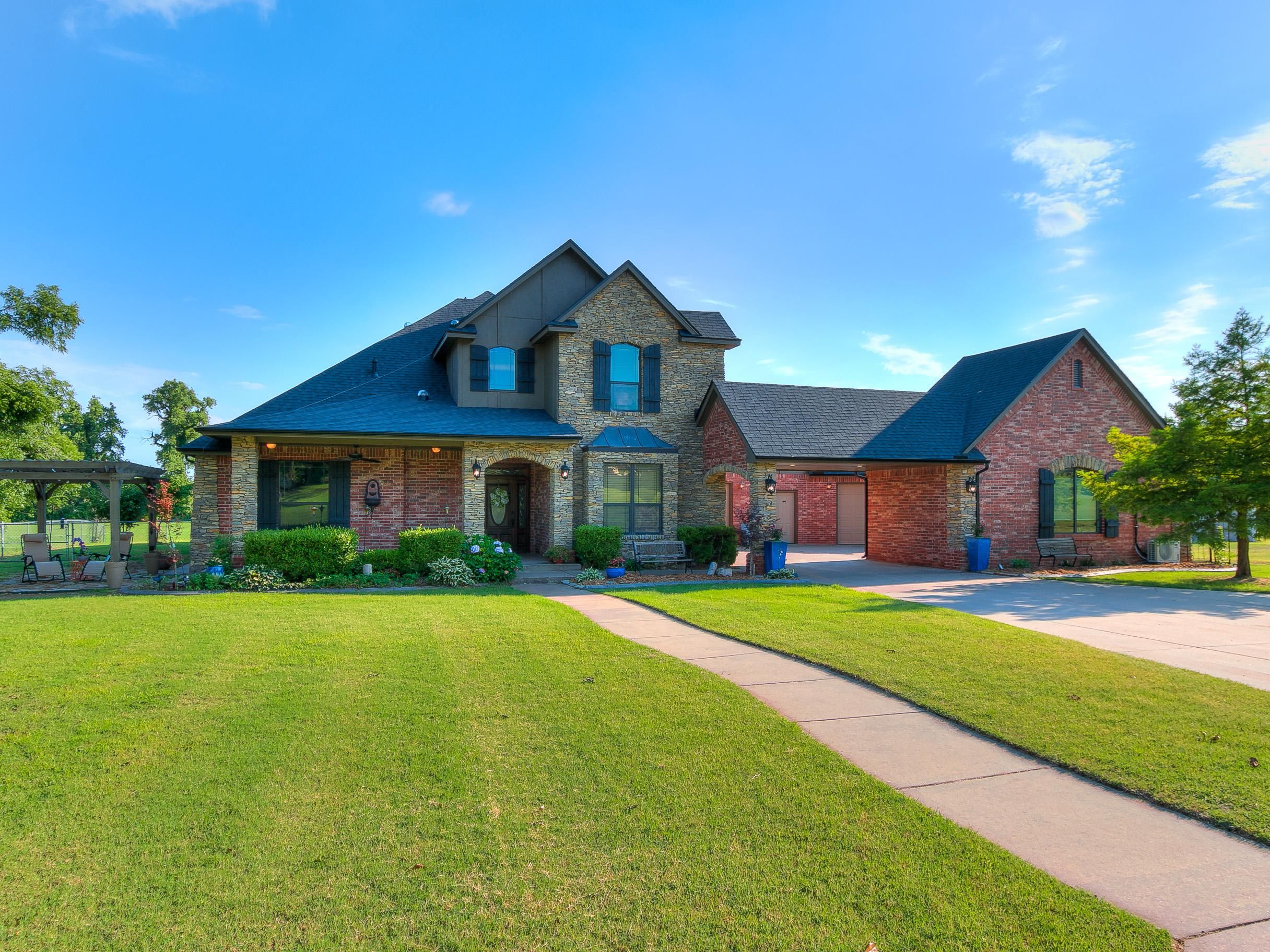 7400 North Richland Road, Yukon, OK 73099 MLS 971093 Land and Farm