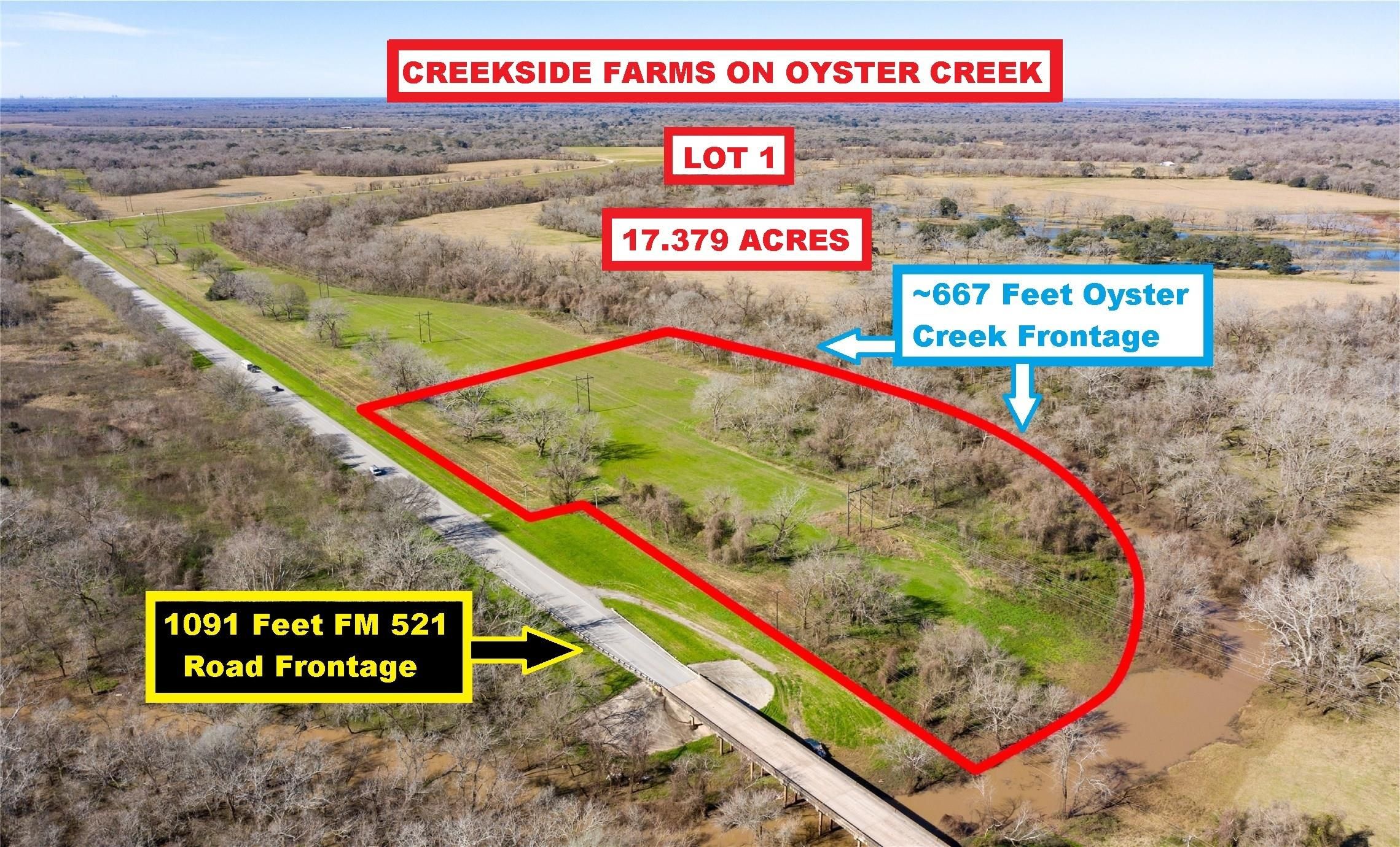 Lot 1 FM 521, Angleton, TX 77515 MLS 55324431 Land and Farm