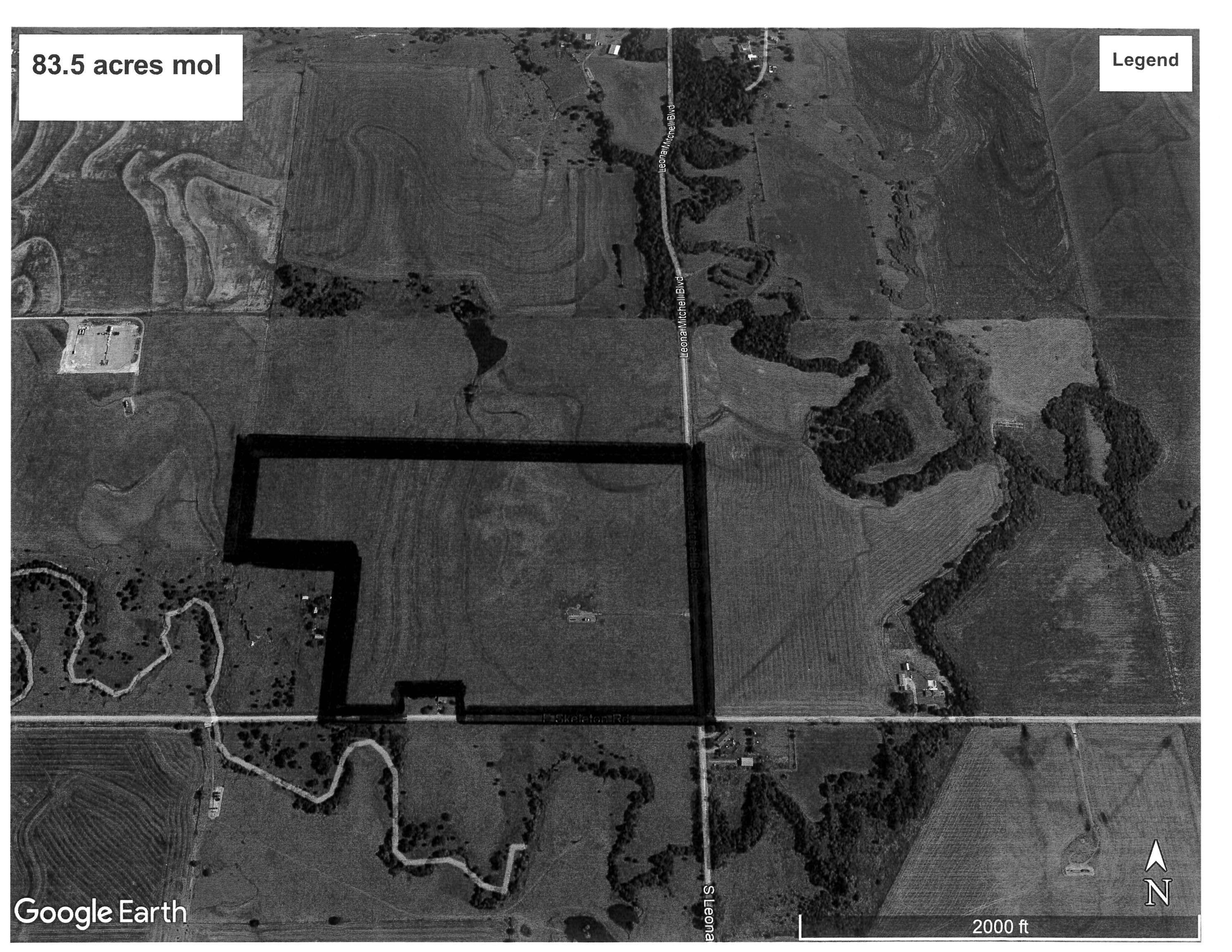 20 Acres, Tract 3, 15 acres in Sec 7216, Waukomis, OK 73773 Land