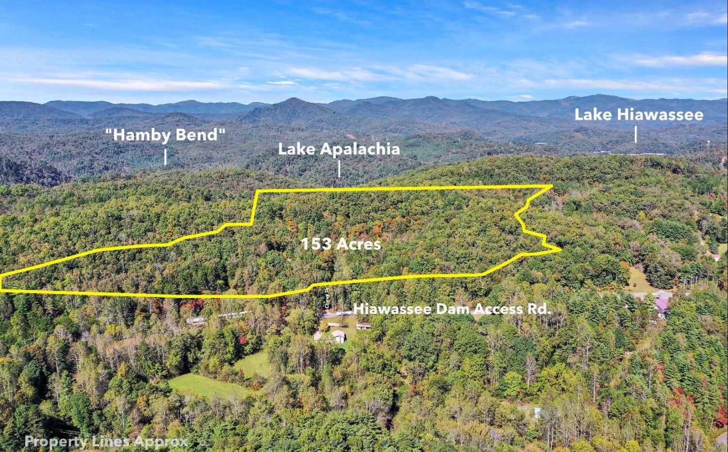 153.17 Acres, Hiwassee Dam Access Road, Murphy, NC 28906 Land and Farm
