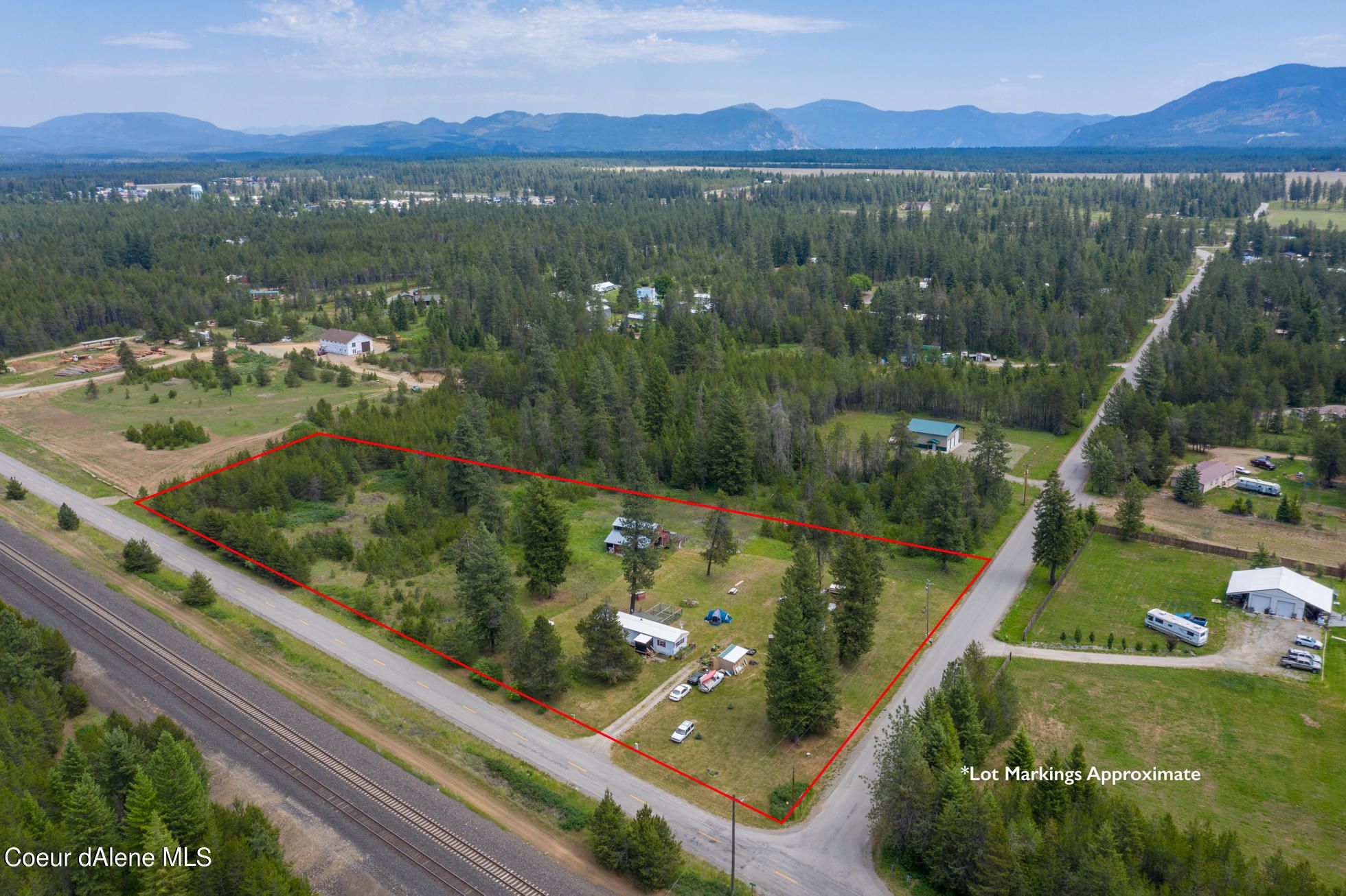 5.1 Acres, 28850 N 1ST ST, Athol, ID 83801 Land and Farm