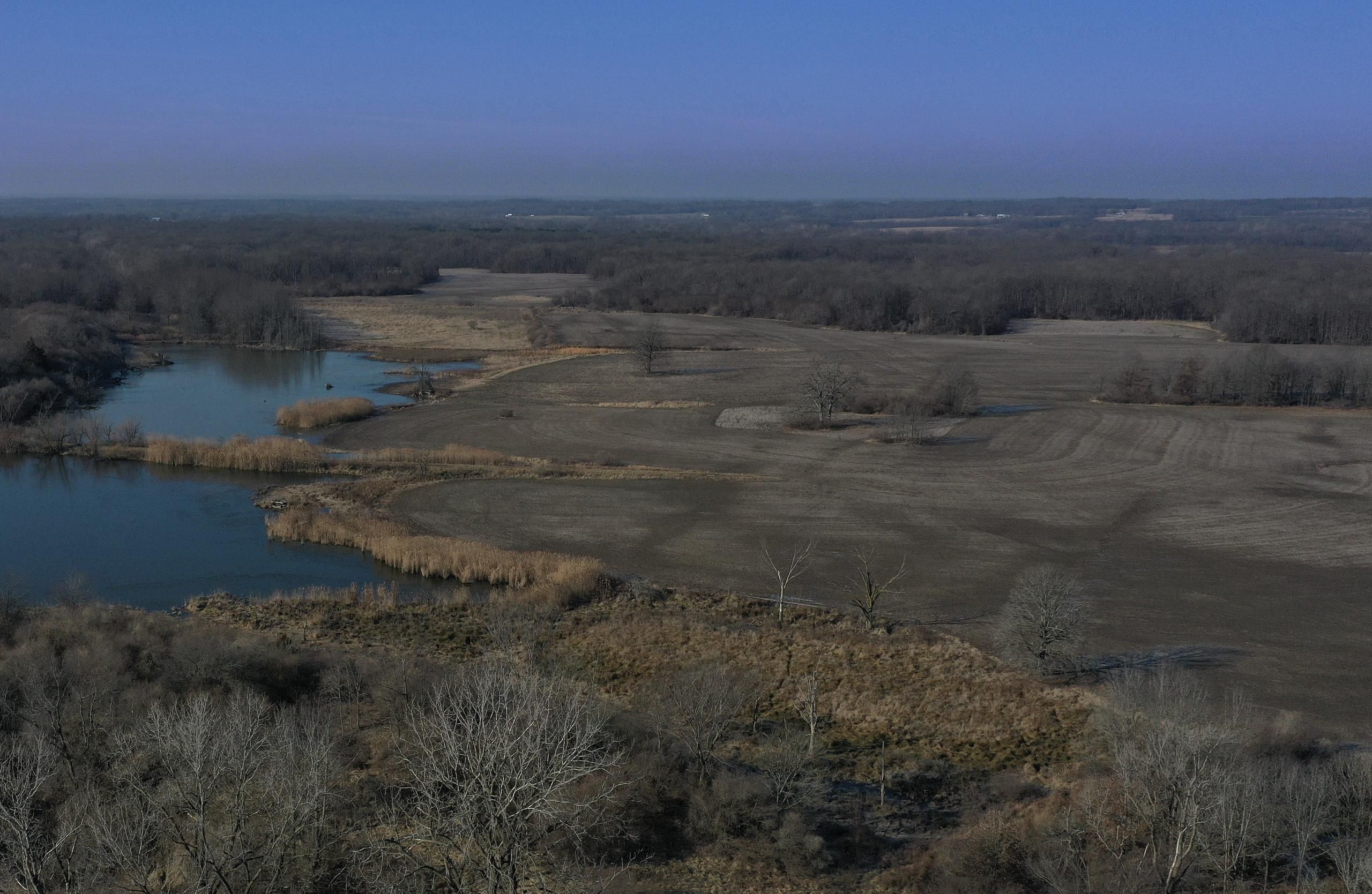 653 Acres, Blackstump Rd, LotWp001, Percy, IL 62272 Land and Farm