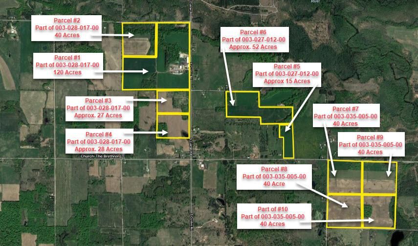 1487 South Custer Road, Custer, MI 49405 Land and Farm