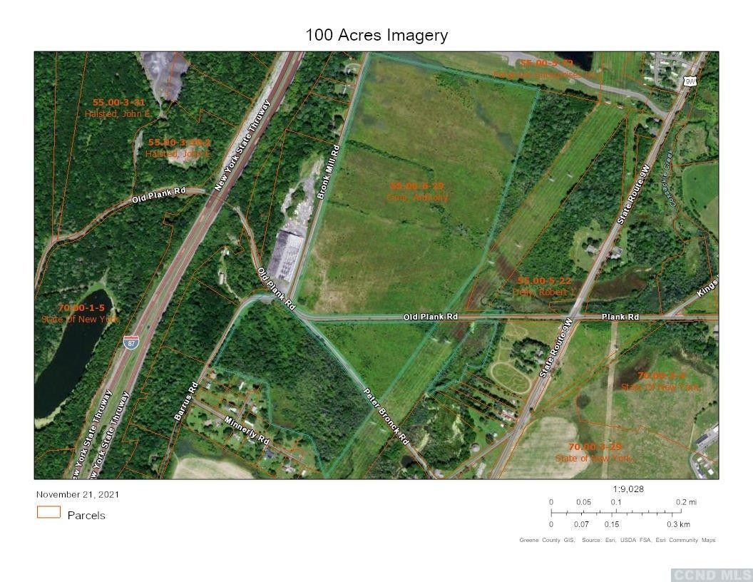 100.1 Acres, 0 Old Plank Road, Coxsackie, NY 12051 Land and Farm