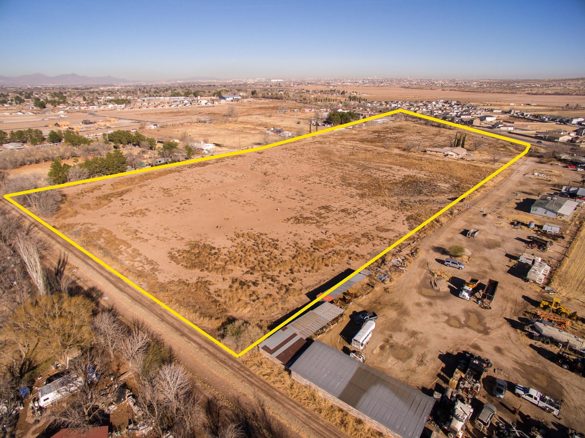 15.28 Acres, 11580 N Loop Drive, Socorro, TX 79927 Land and Farm