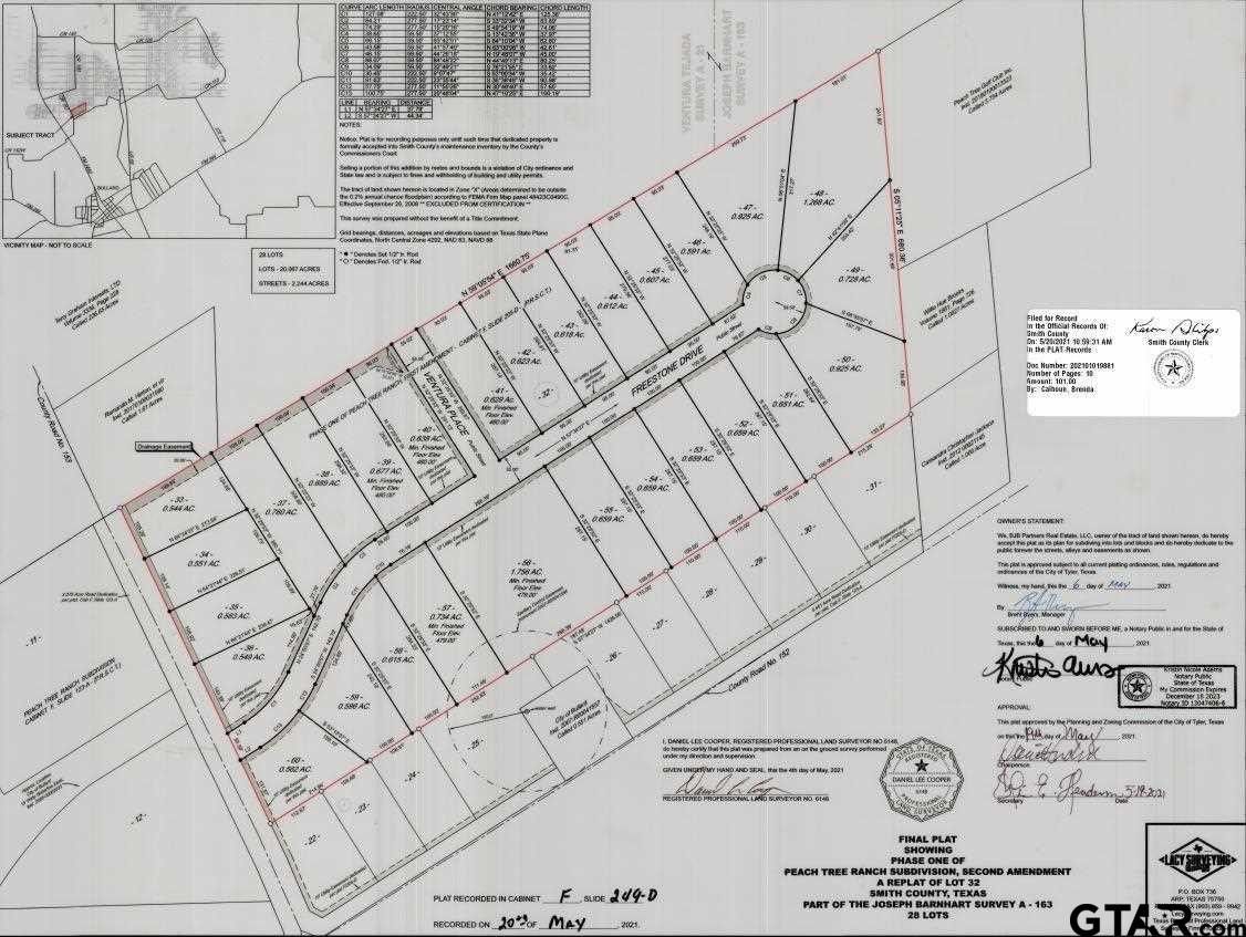 0.73 Acres, 8401 Freestone Drive, Bullard, TX 75757 Land and Farm