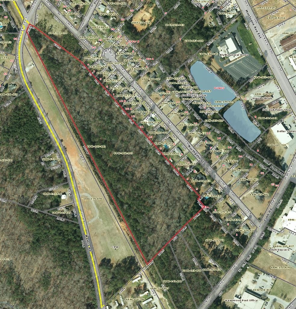 15.72 Acres, 15.72 Mathis St, Greenwood, SC 29649 Land and Farm