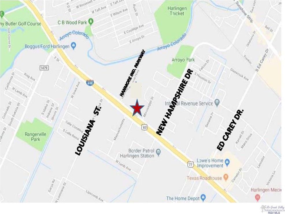 4.14 Acres, 3400 S EXPRESSWAY 77, Harlingen, TX 78550 Land and Farm