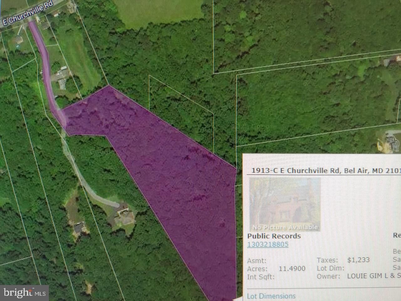 11.49 Acres, 1913C E CHURCHVILLE RD, Bel Air, MD 21015 Land and Farm