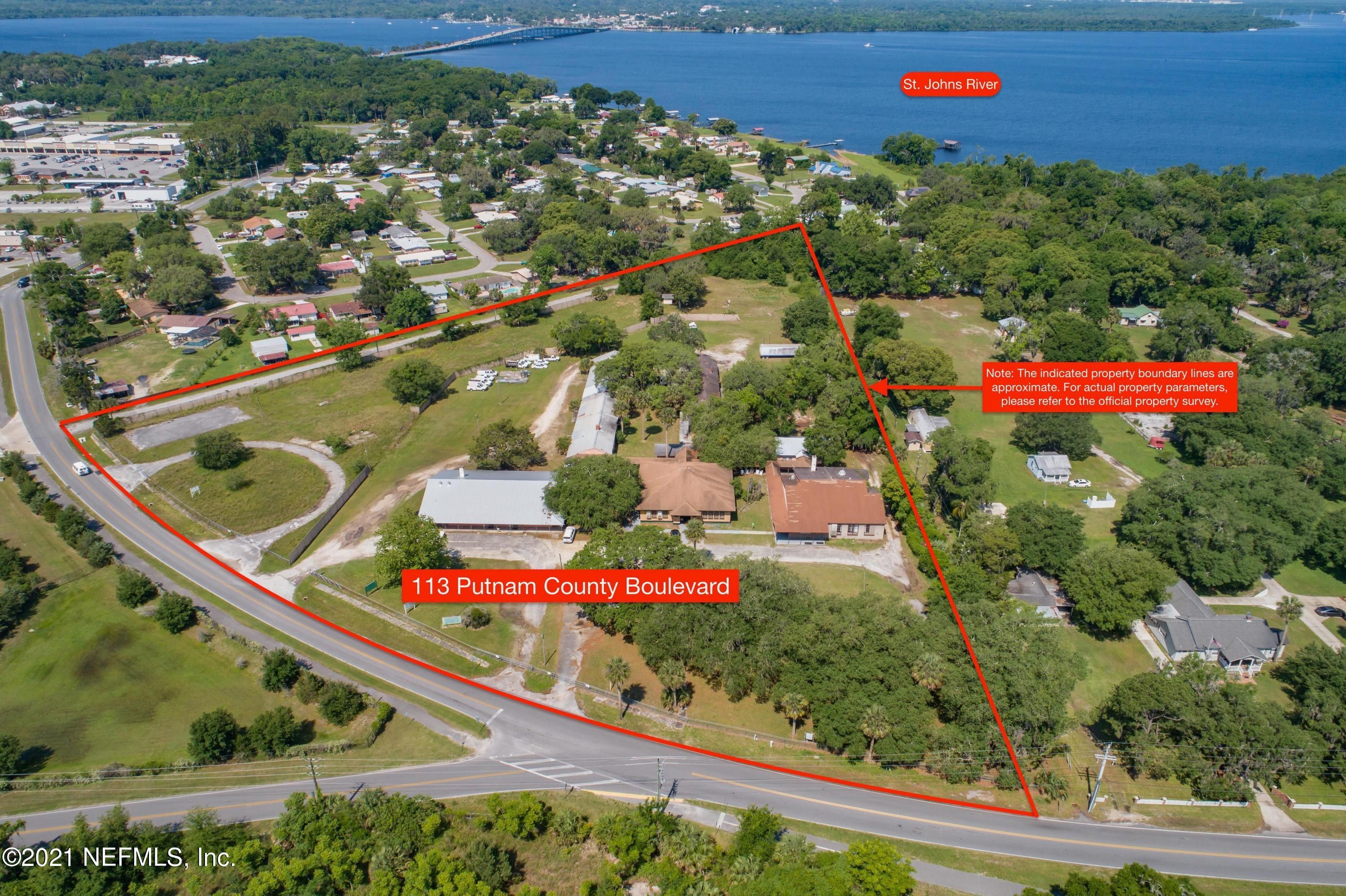 8.22 Acres, 113 PUTNAM COUNTY Boulevard, East Palatka, FL 32131 Land