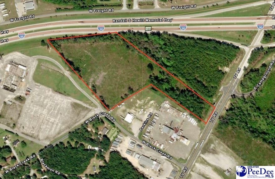 15.26 Acres, Parcel D Tv Rd and Black Creek, Florence, SC 29506 Land