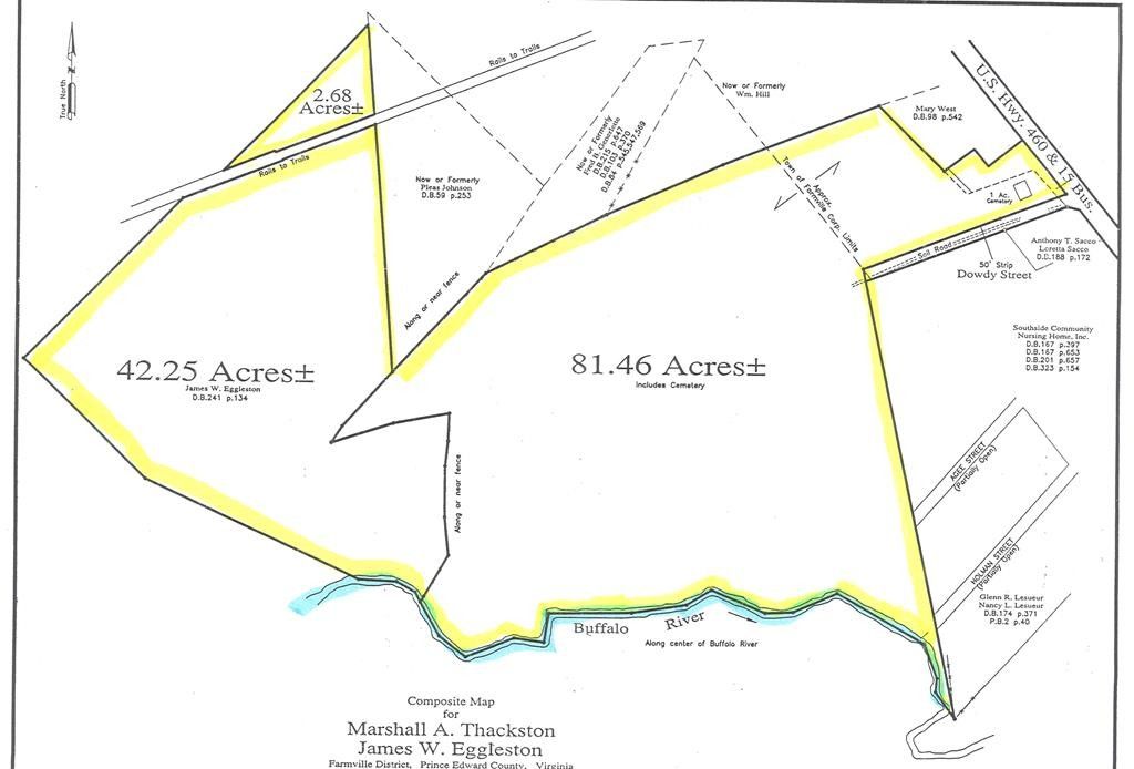 125 Acres, West Third Street, Farmville, VA 23901 Land and Farm
