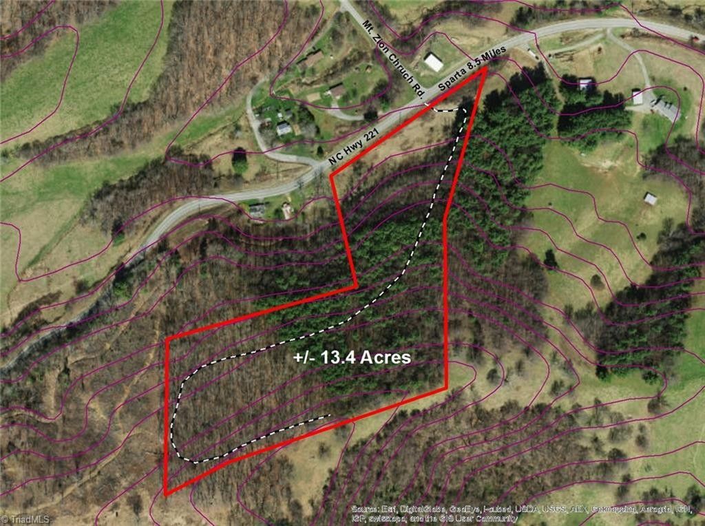 Tbd US Highway 221, Piney Creek, NC 28644 MLS 1051468 Land and Farm