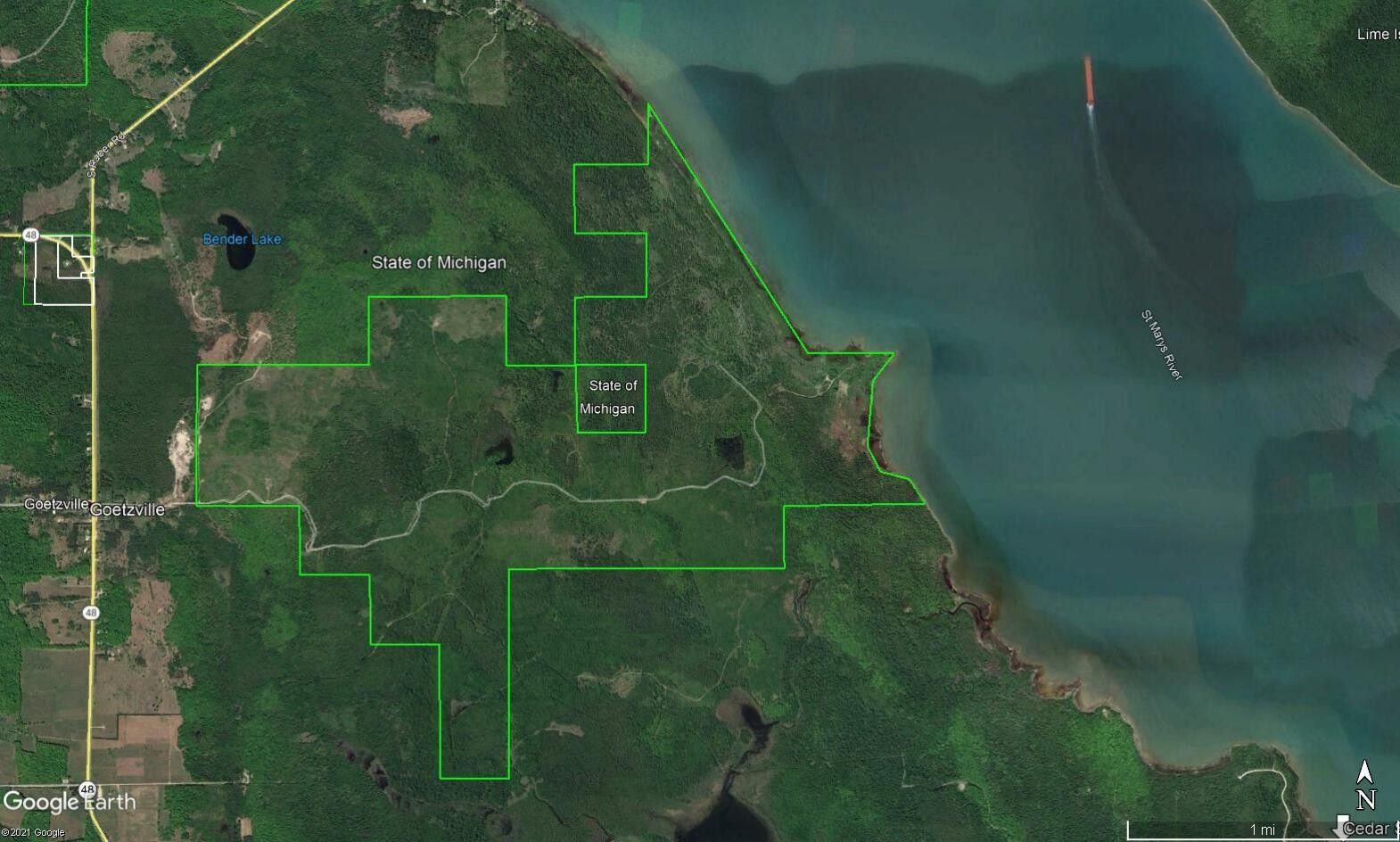 1,509 Acres, 1509ac M/L Traynor RD, Goetzville, MI 49736 Land and Farm