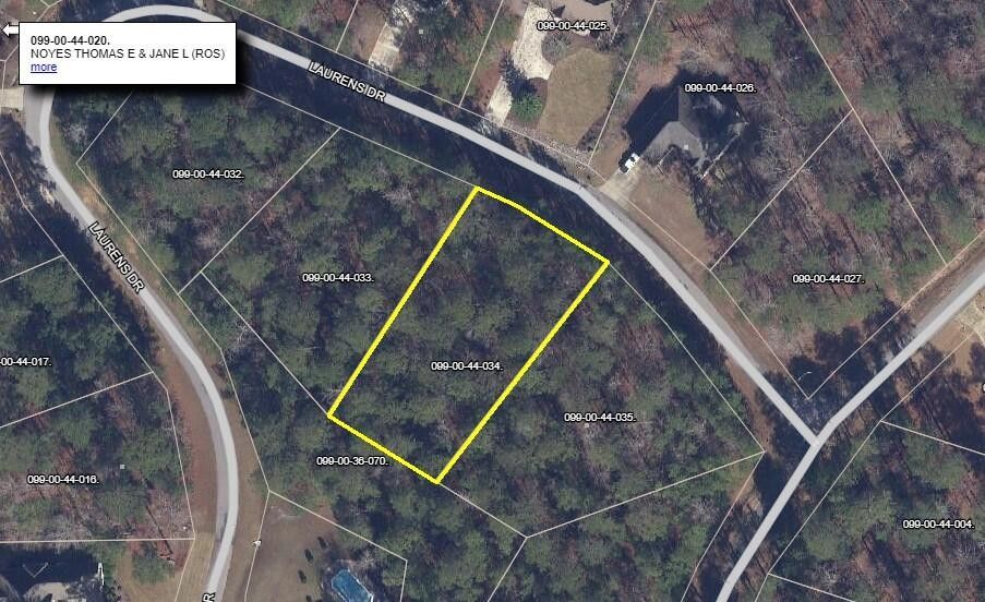 0.46 Acres, L34 B44 LAURENS DR, McCormick, SC 29835 Land and Farm