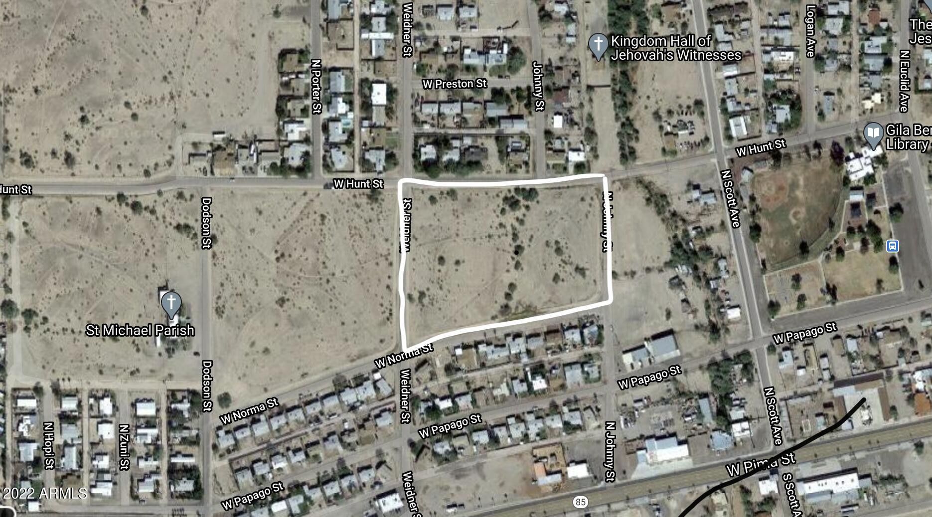 6.6 Acres, 31 Lots E Vacant Land Lane, Gila Bend, AZ 85337 Land and Farm