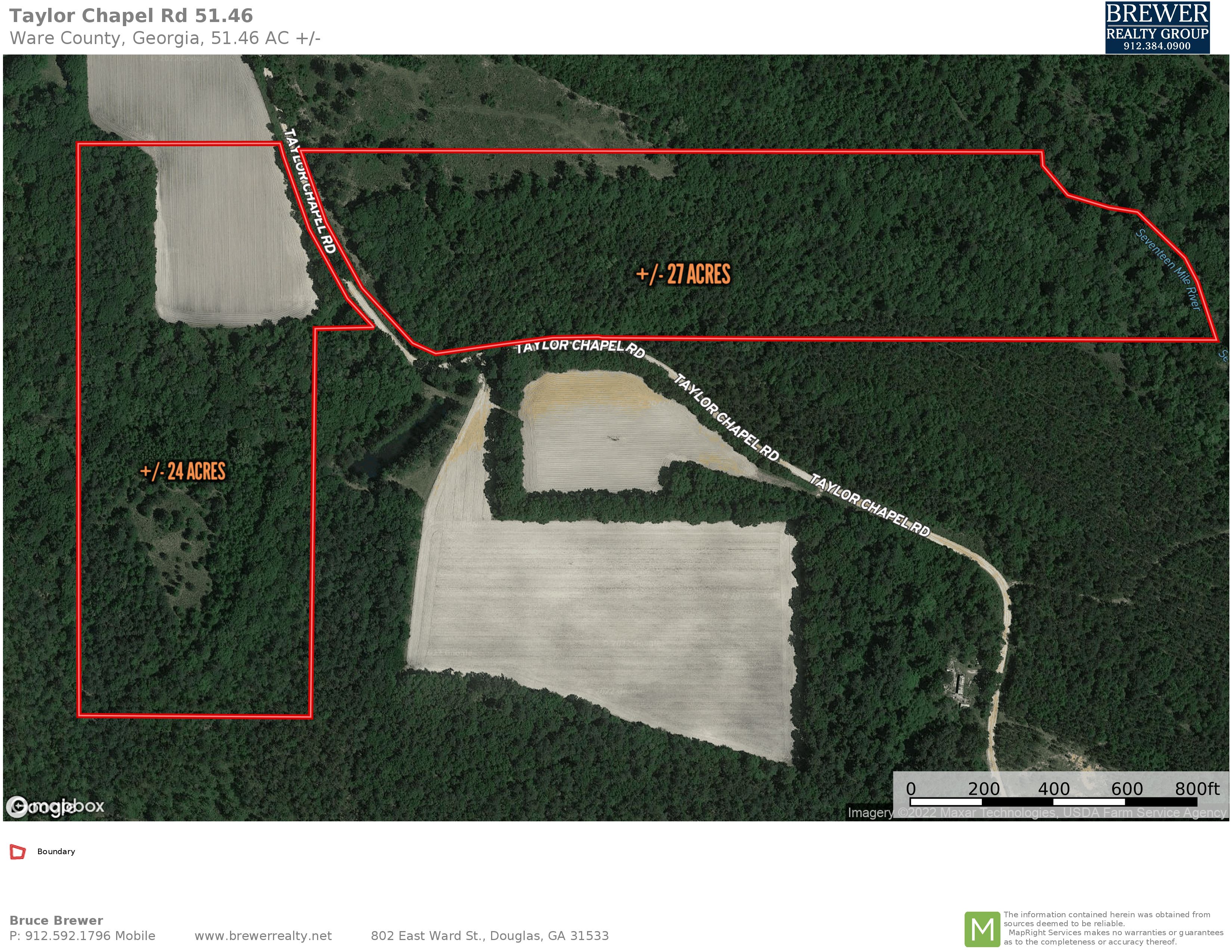 Taylor Chapel Rd, Millwood, GA 31552 MLS 110283 Land and Farm