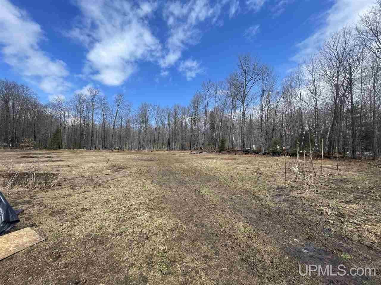 1.83 Acres, E3416 Co Rd H44, Traunik, MI 49891 Land and Farm