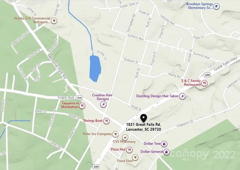 3.1 Acres, 1831 Great Falls Road, Lancaster, SC 29720 Land and Farm