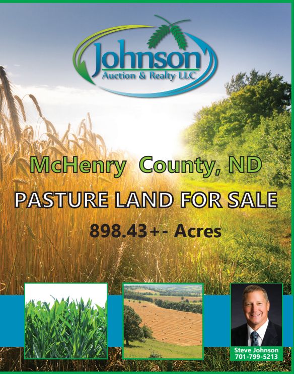 898.43 Acres, Towner, ND 58788 Land and Farm