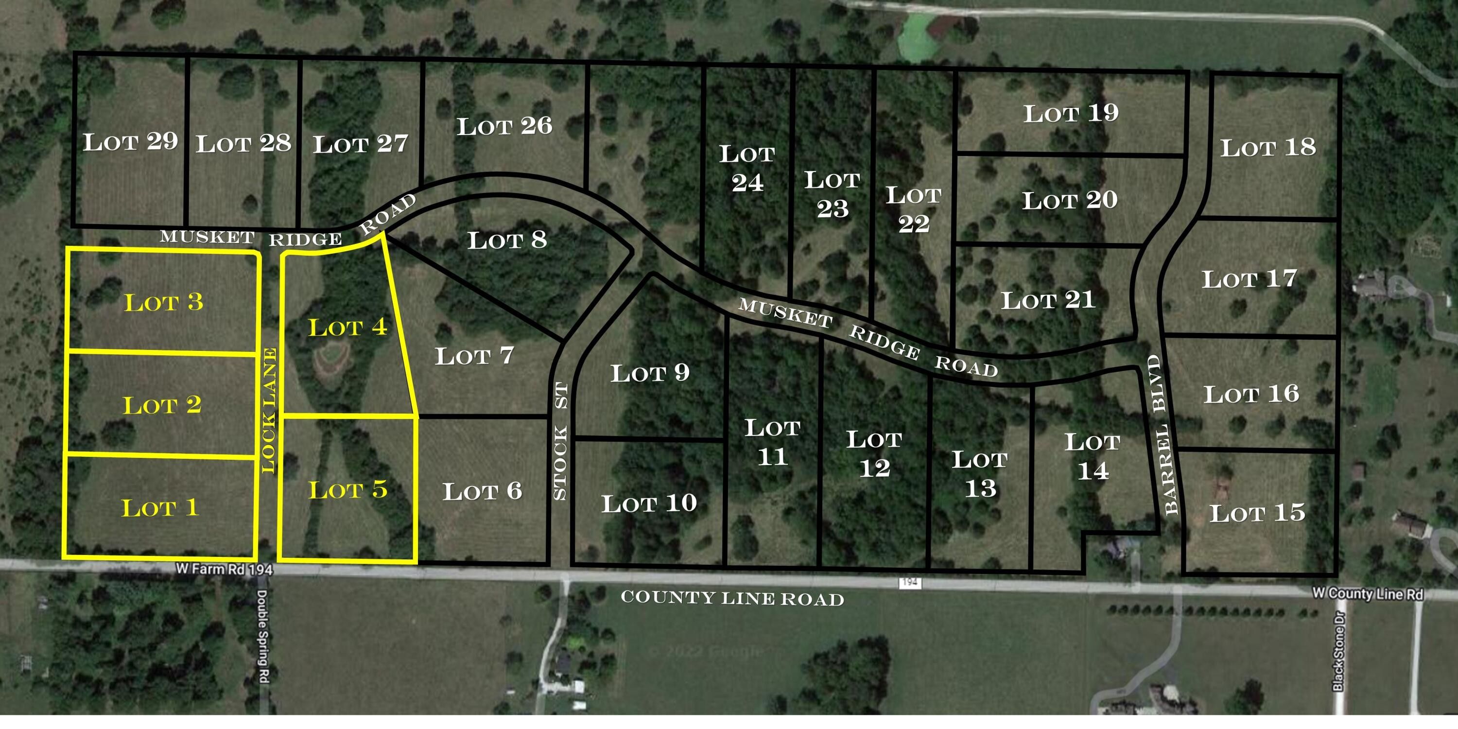 3 Acres, Lots 15 Lock Lane, Republic, MO 65738 Land and Farm
