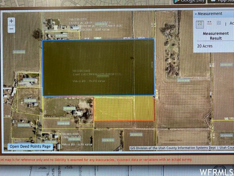 20 Acres, 74101 S 3200, Benjamin, UT 84660 Land and Farm