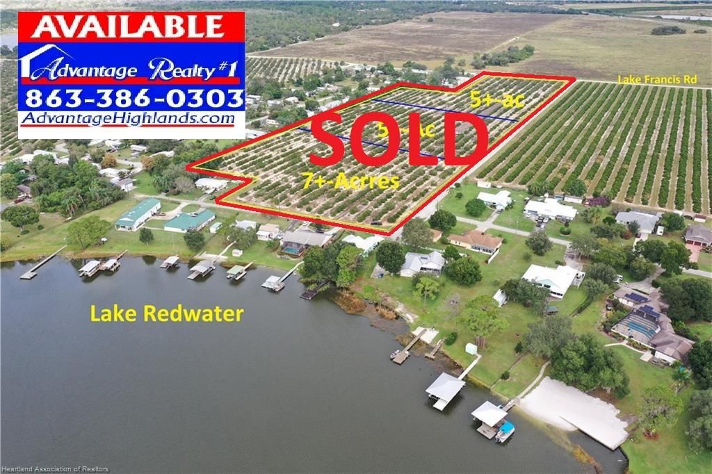 17 Acres, 108 Lake Francis Rd, Lake Placid, FL 33852 Land and Farm