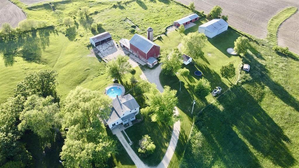 9.8 Acres, 262 N Bolton Road, Freeport, IL 61032 Land and Farm