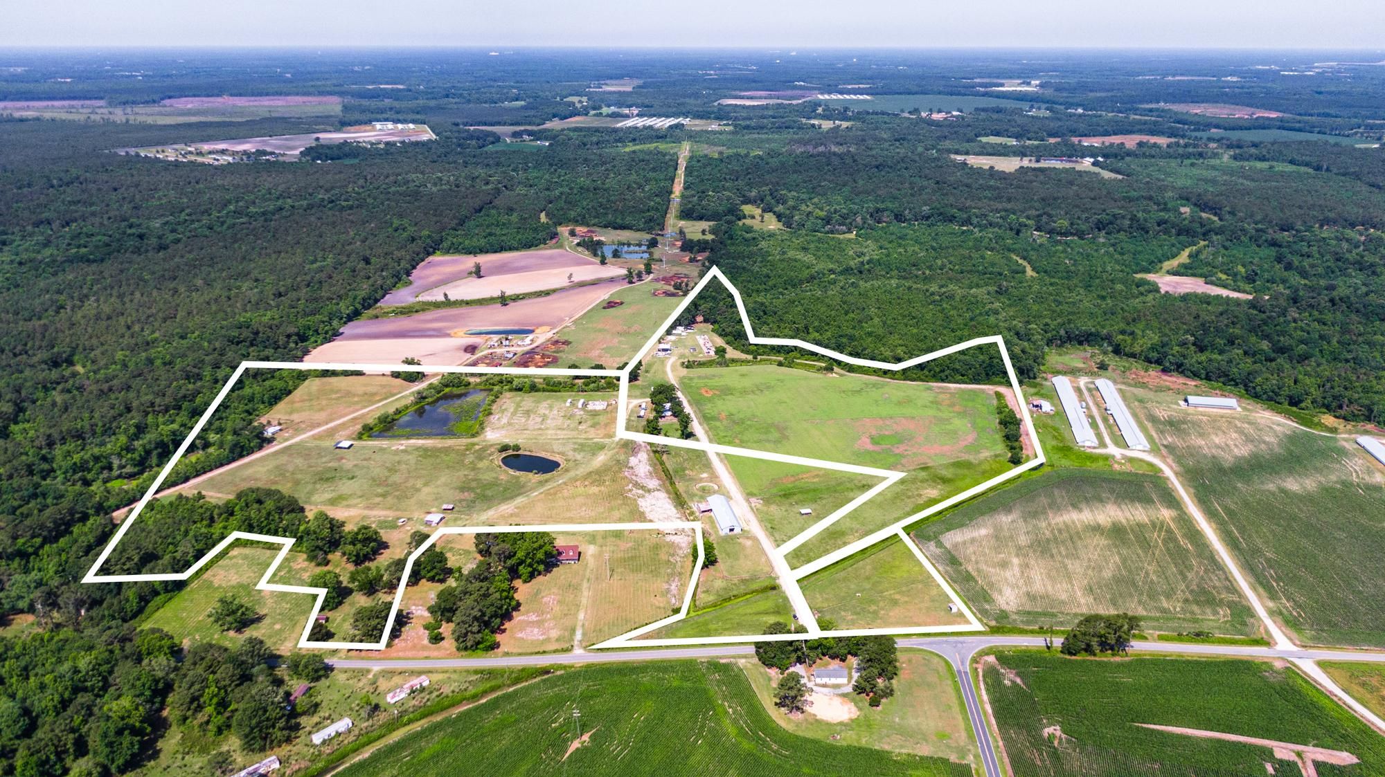 60 Acres, 1280 Durwood Evans Road, Beulaville, NC 28518 Land and Farm