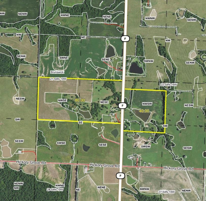 25762 Hwy F, Brunswick, MO 65236 Land and Farm