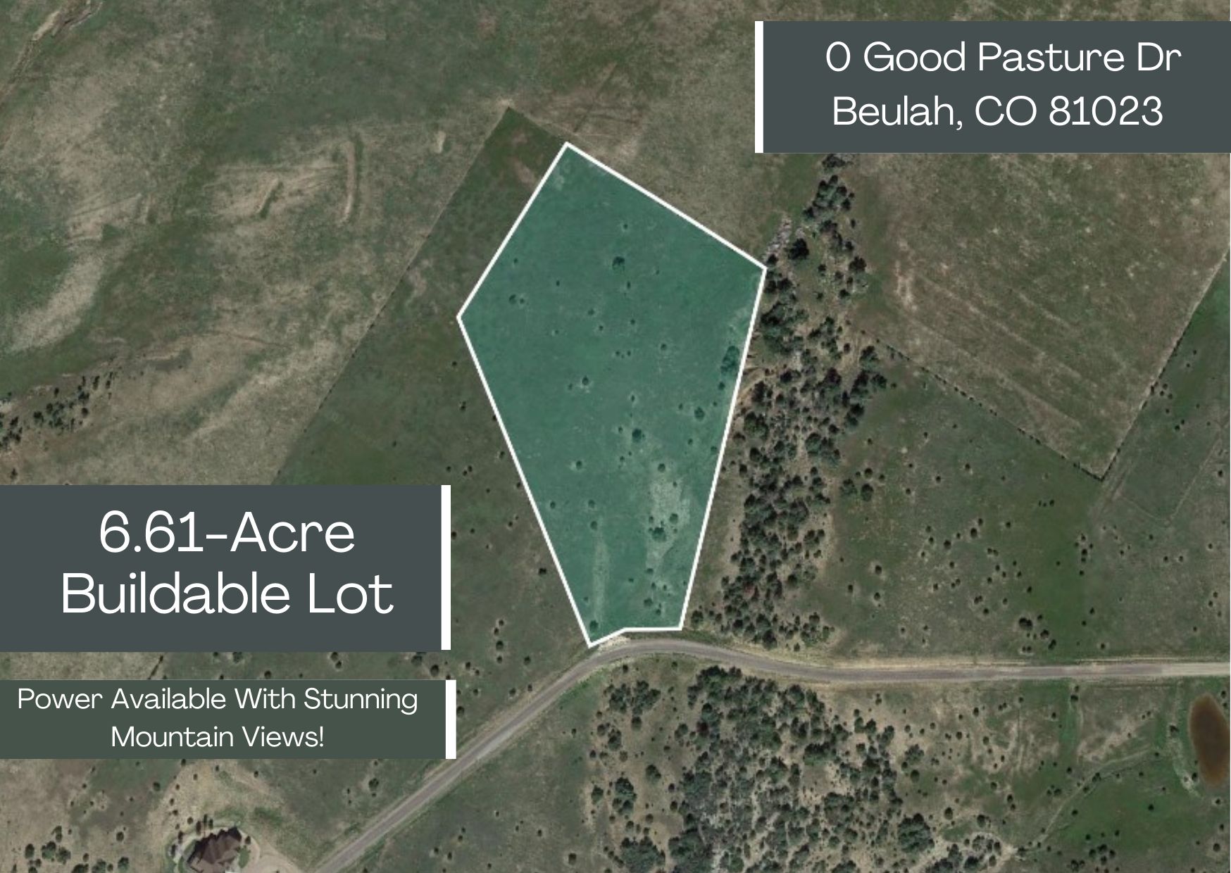 6.61 Acres, Beulah, CO 81023 Land and Farm