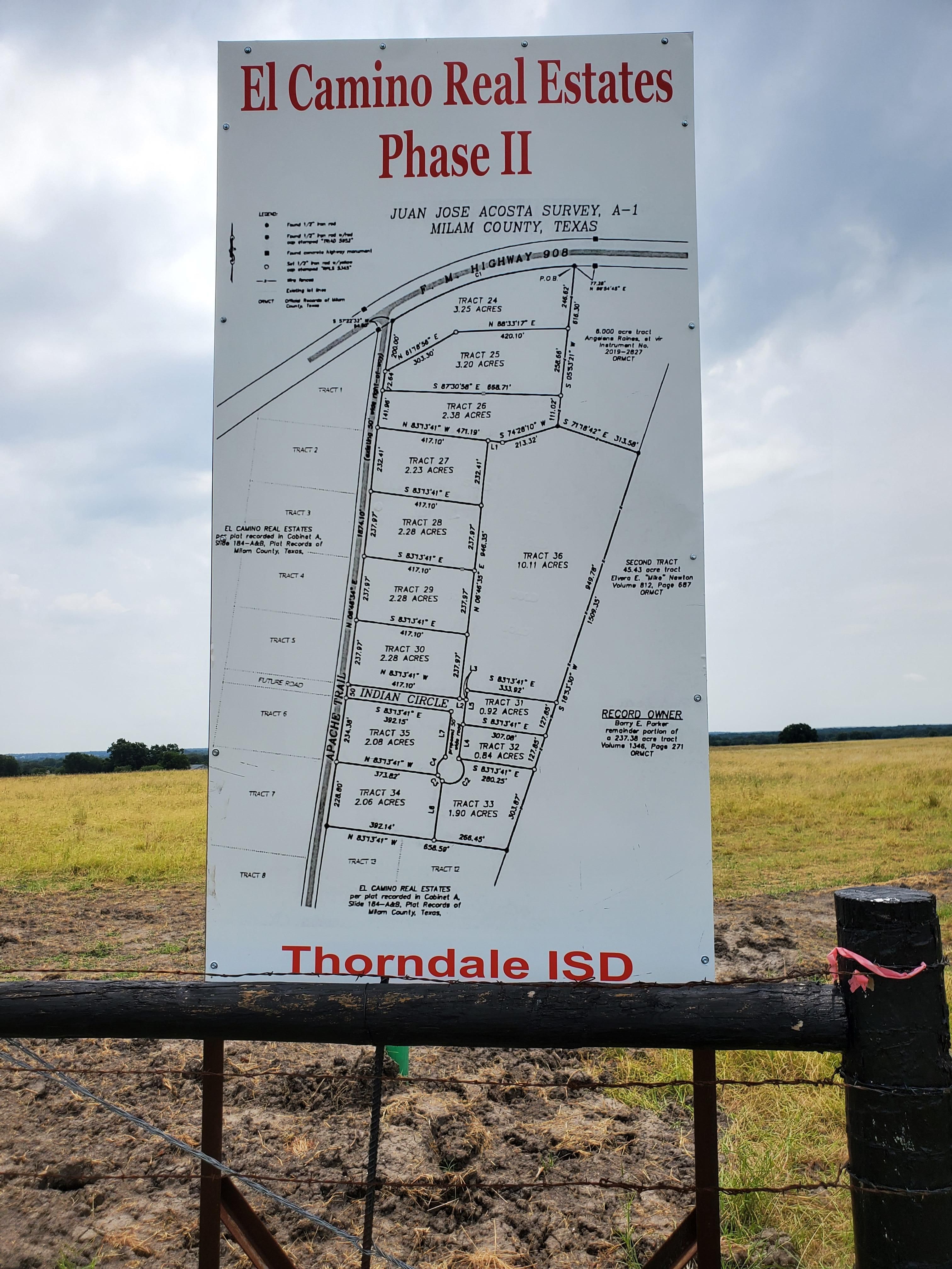 2.38 acres in Rockdale, TX, 76567 Land and Farm