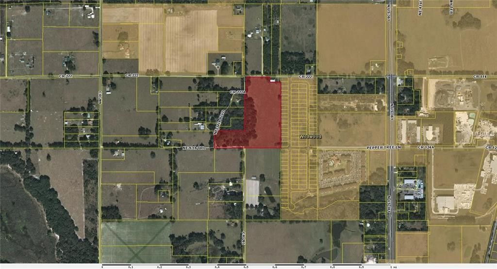 21.79 Acres, 000 CR 222, Wildwood, FL 34785 Land and Farm