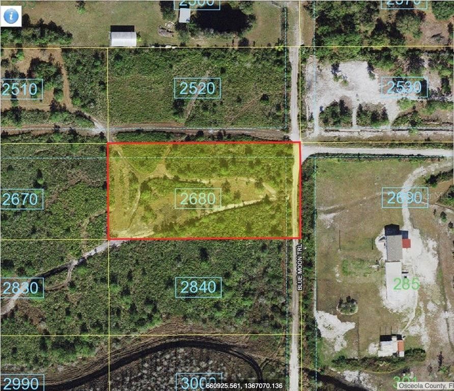 1.26 Acres, BLUE MOON TRAIL, Saint Cloud, FL 34771 Land and Farm