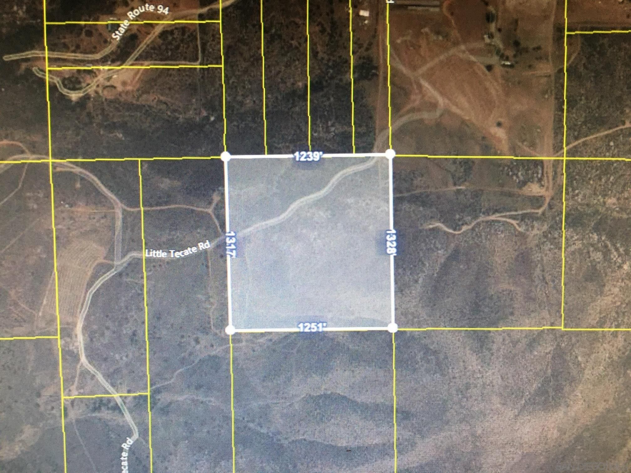 37.41 Acres, 19037 1/2 Highway 94, Dulzura, CA 91917 Land and Farm