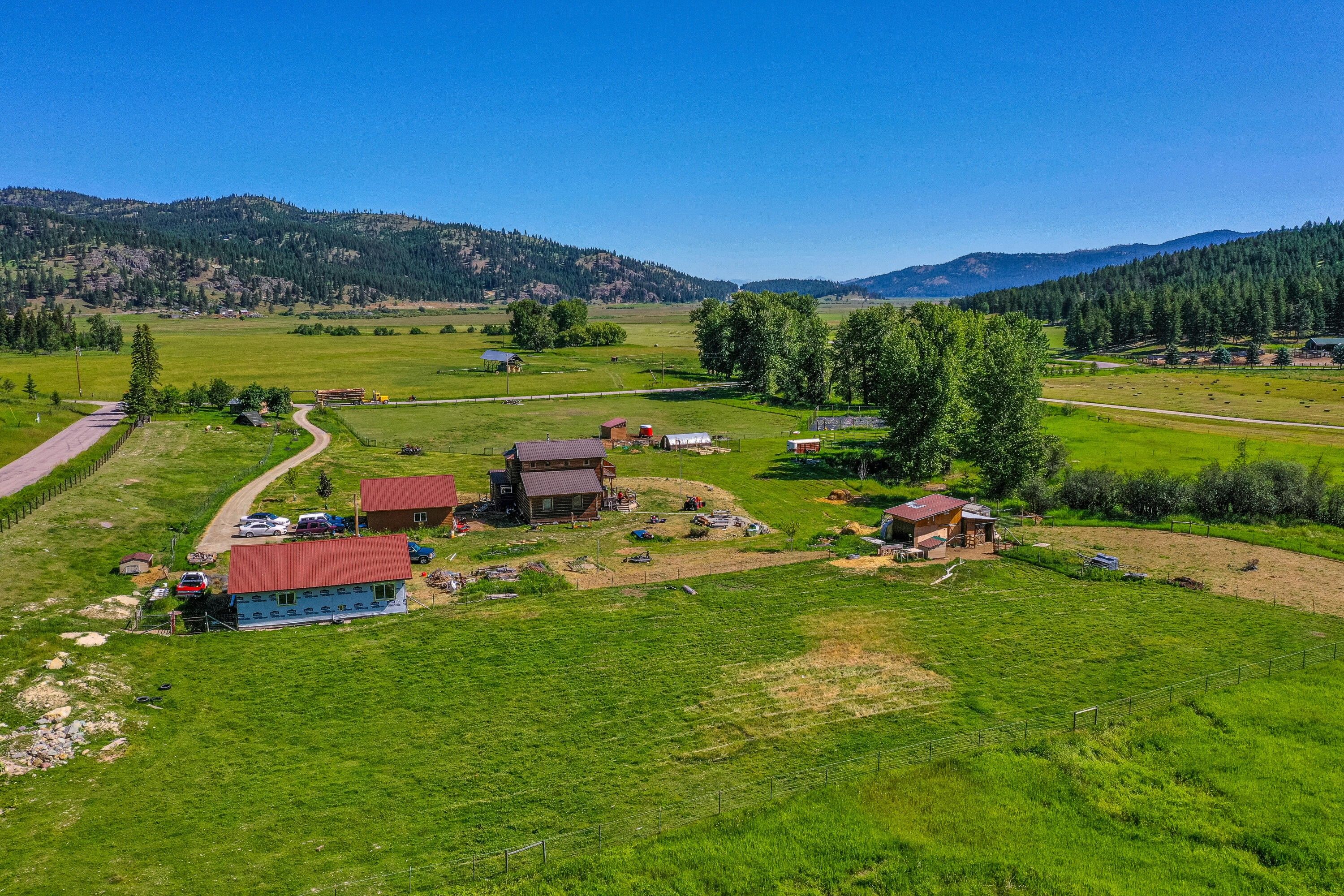 10.02 Acres, 1205 Browns Meadow Road, Kila, MT 59920 Land and Farm