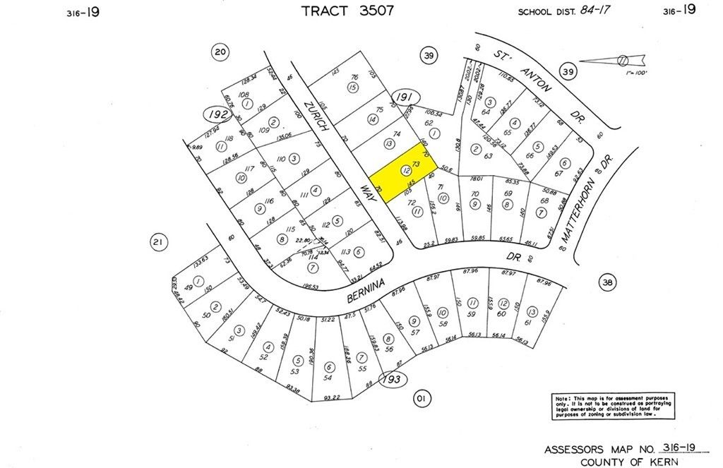 0 Acres, 16012 Zurich Way, Pine Mountain Club, CA 93222 Land and Farm