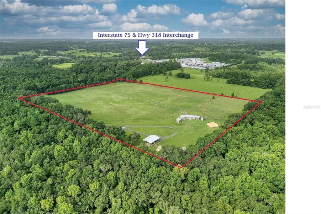 28.48 Acres, 7011 W HIGHWAY 318, Reddick, FL 32686 Land and Farm