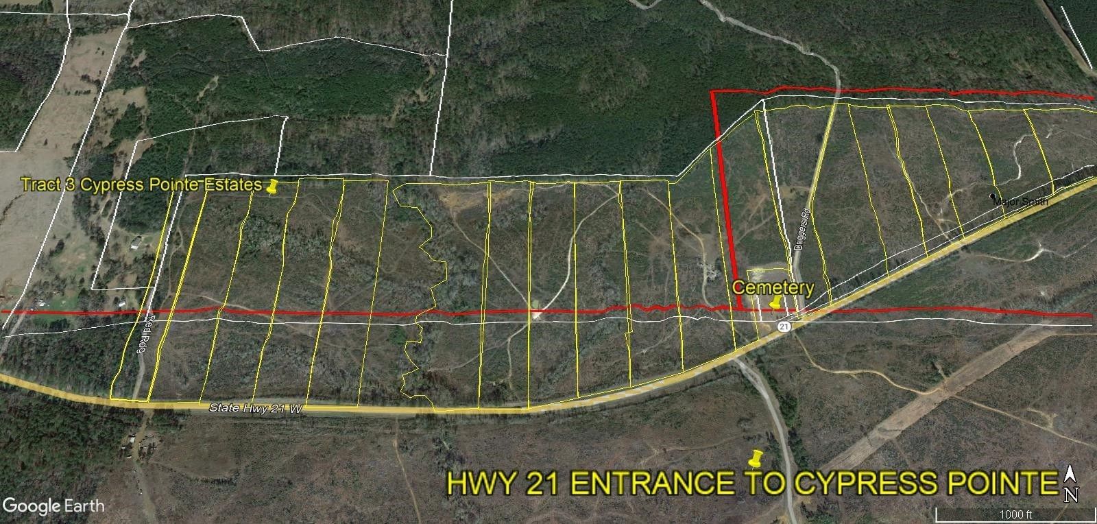 15 Acres, Tract 3 Cypress Pointe Estates, Hemphill, TX 75948 Land and