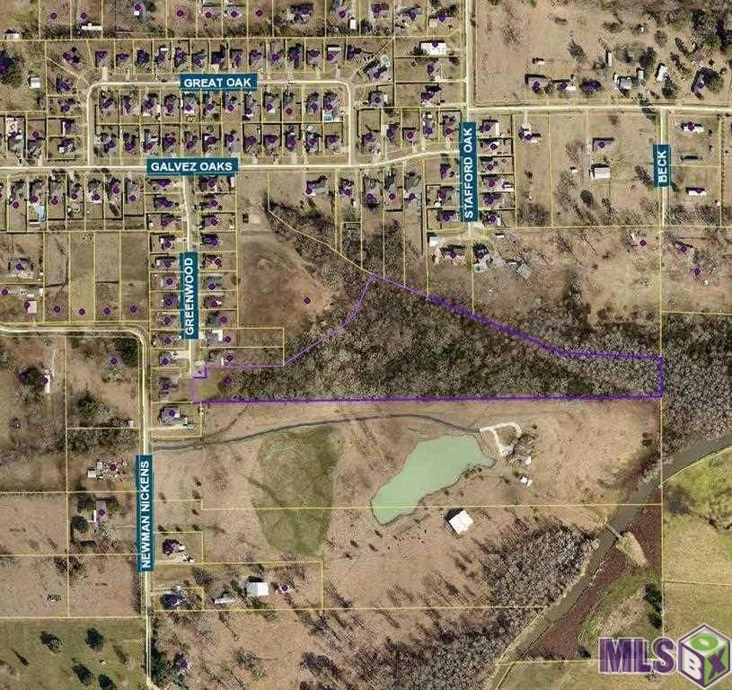 10.49 Acres, 16264 Greenwood Drive, Prairieville, LA 70769 Land and Farm