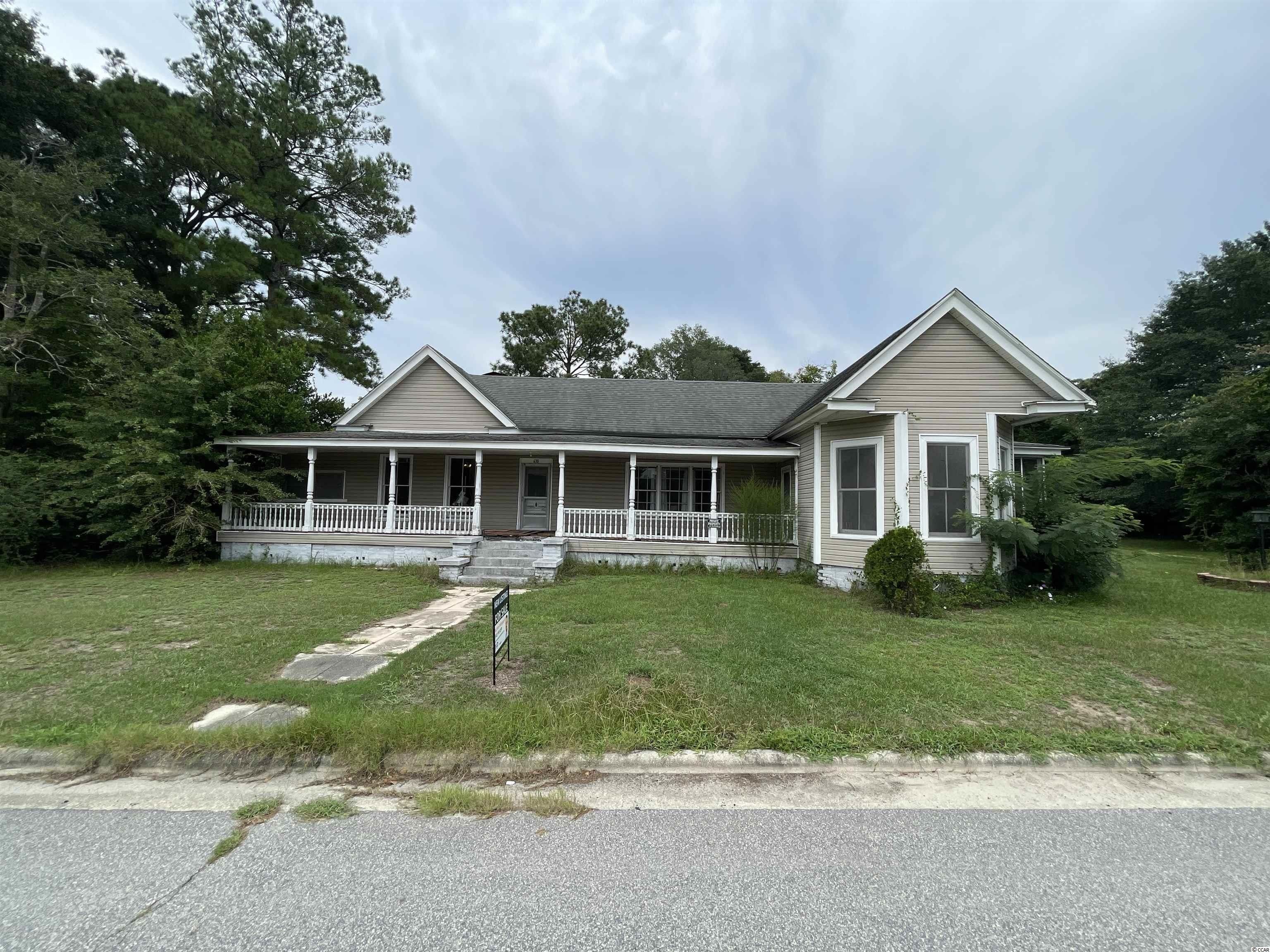 1.54 Acres, 638 Conway Rd., Fair Bluff, NC 28439 Land and Farm