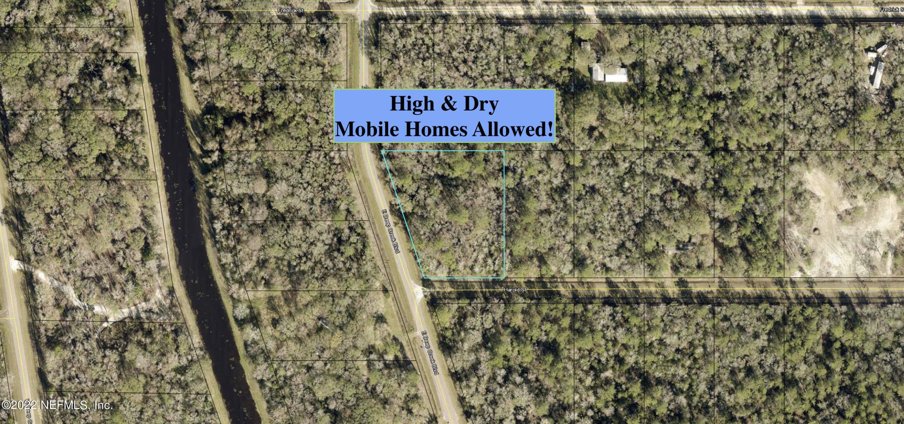 1.64 Acres, 4780 HAROLD ST, Hastings, FL 32145 Land and Farm