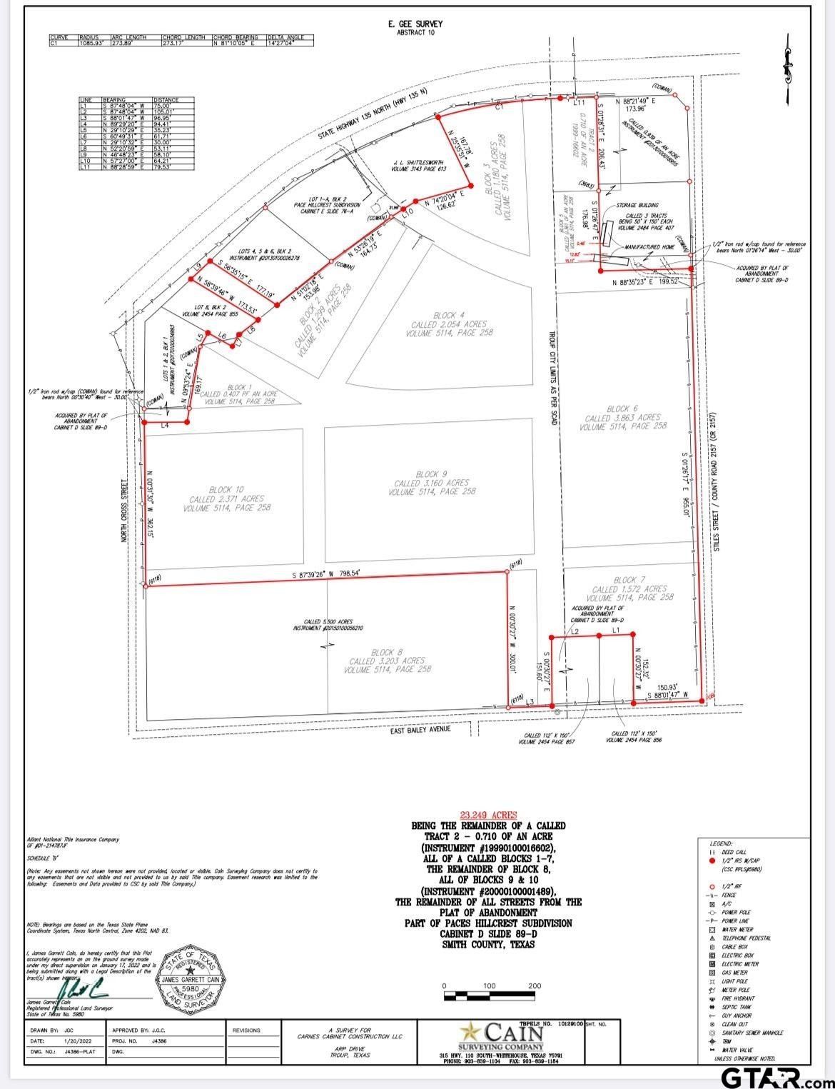 22.66 Acres, 0 Arp Dr, Troup, TX 75789 Land and Farm