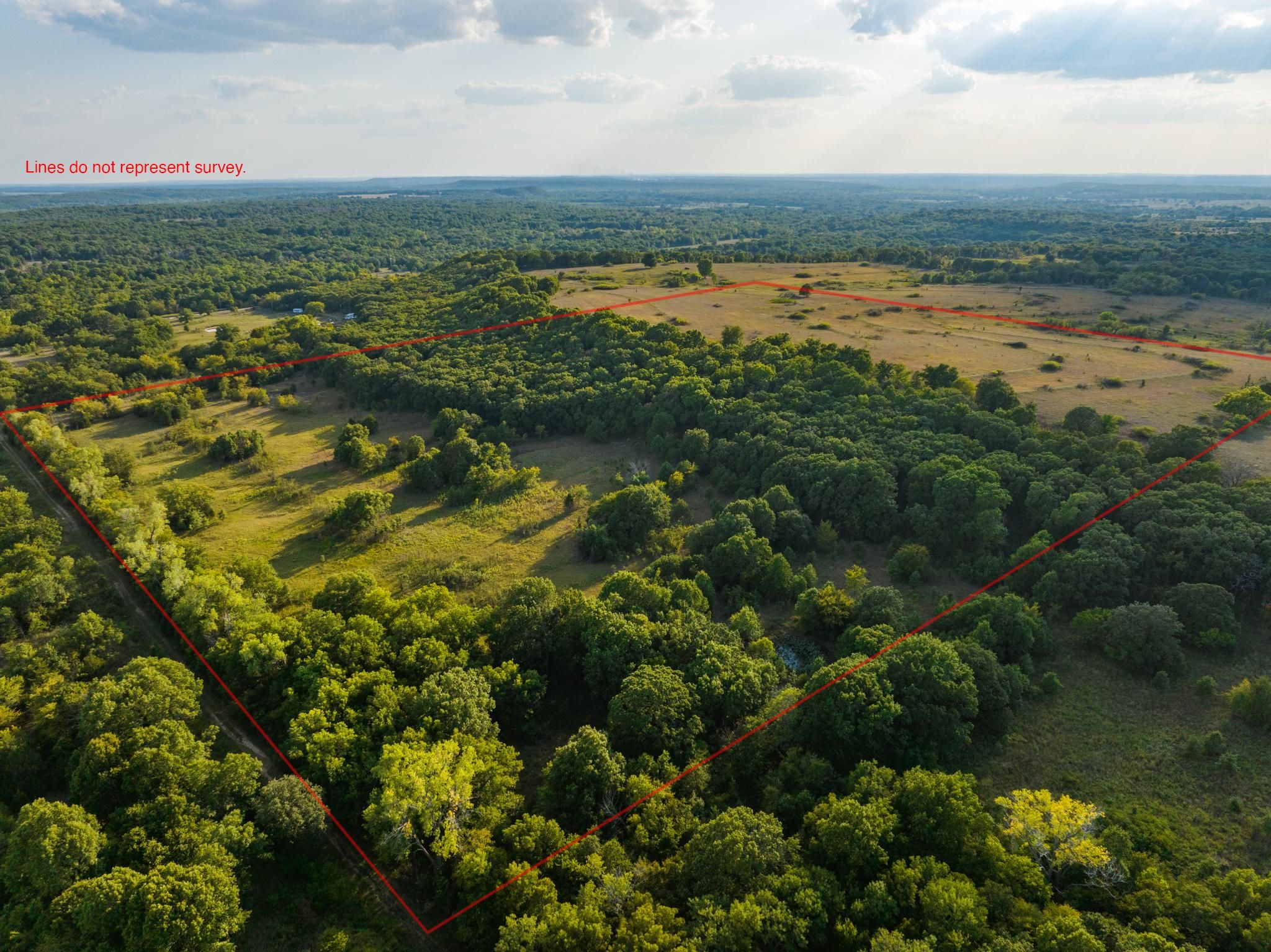 60 N County Road 1140, Weleetka, OK 74880 MLS 2228177 Land and Farm